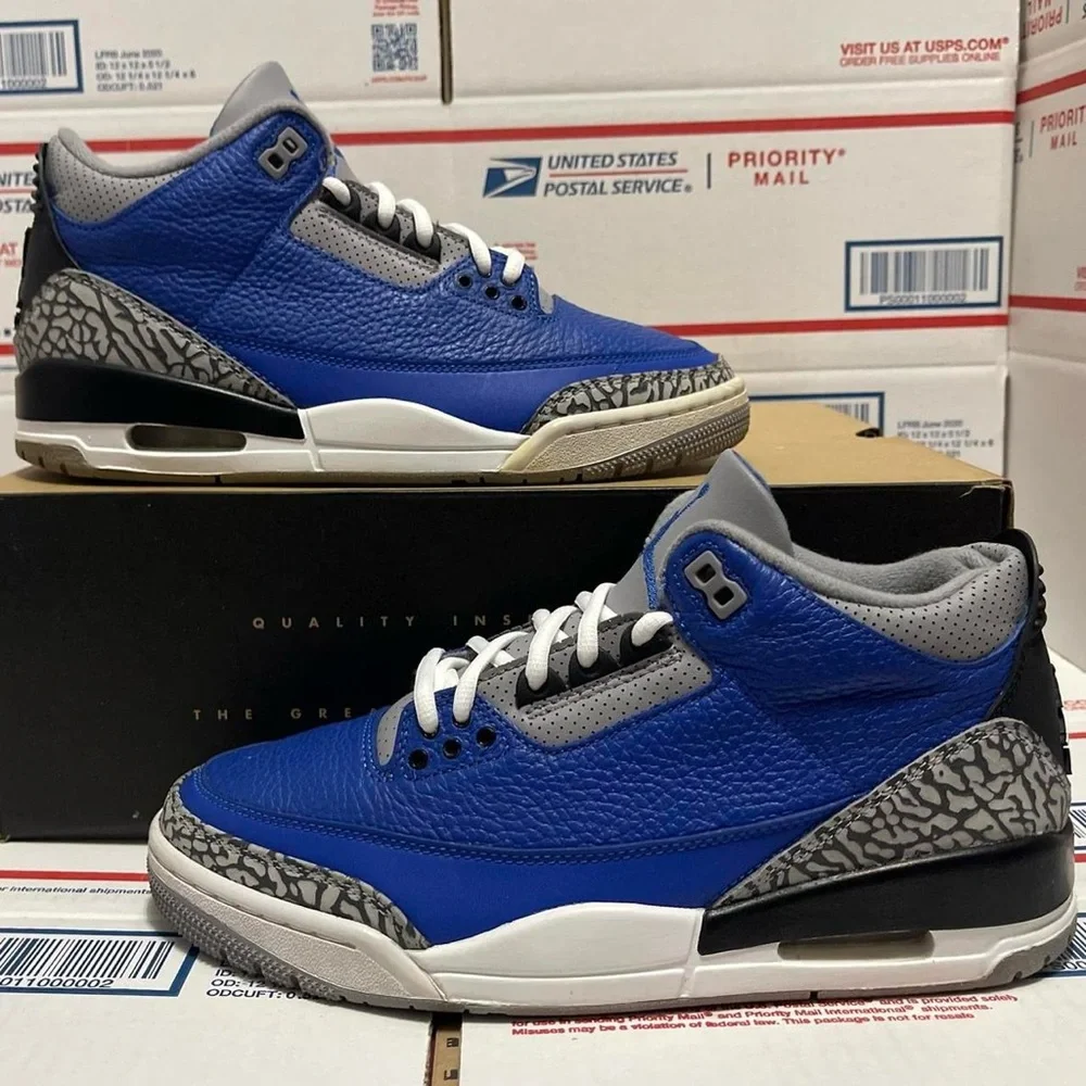 Nike Air Jordan 3 Retro “Varsity Royal” 2020 Streetwear shoes sneakers hype
